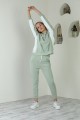 Mint Green Hooded Tracksuit Set