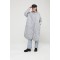 Hooded Oversize Quilted Long Coat