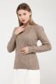 Diamond Patterned Knitwear Sweater